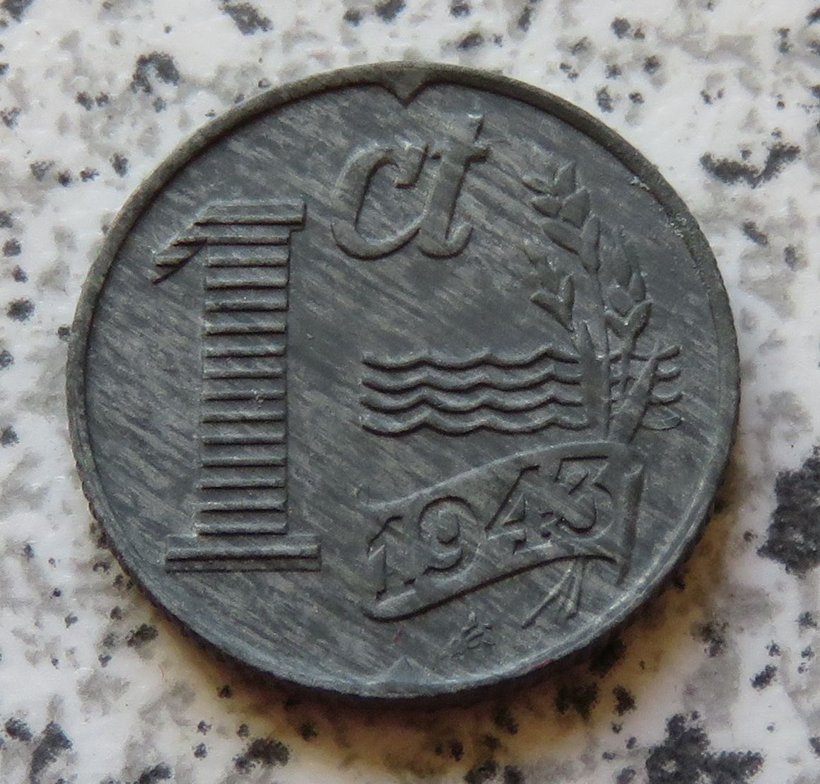  Niederlande 1 Cent 1943   