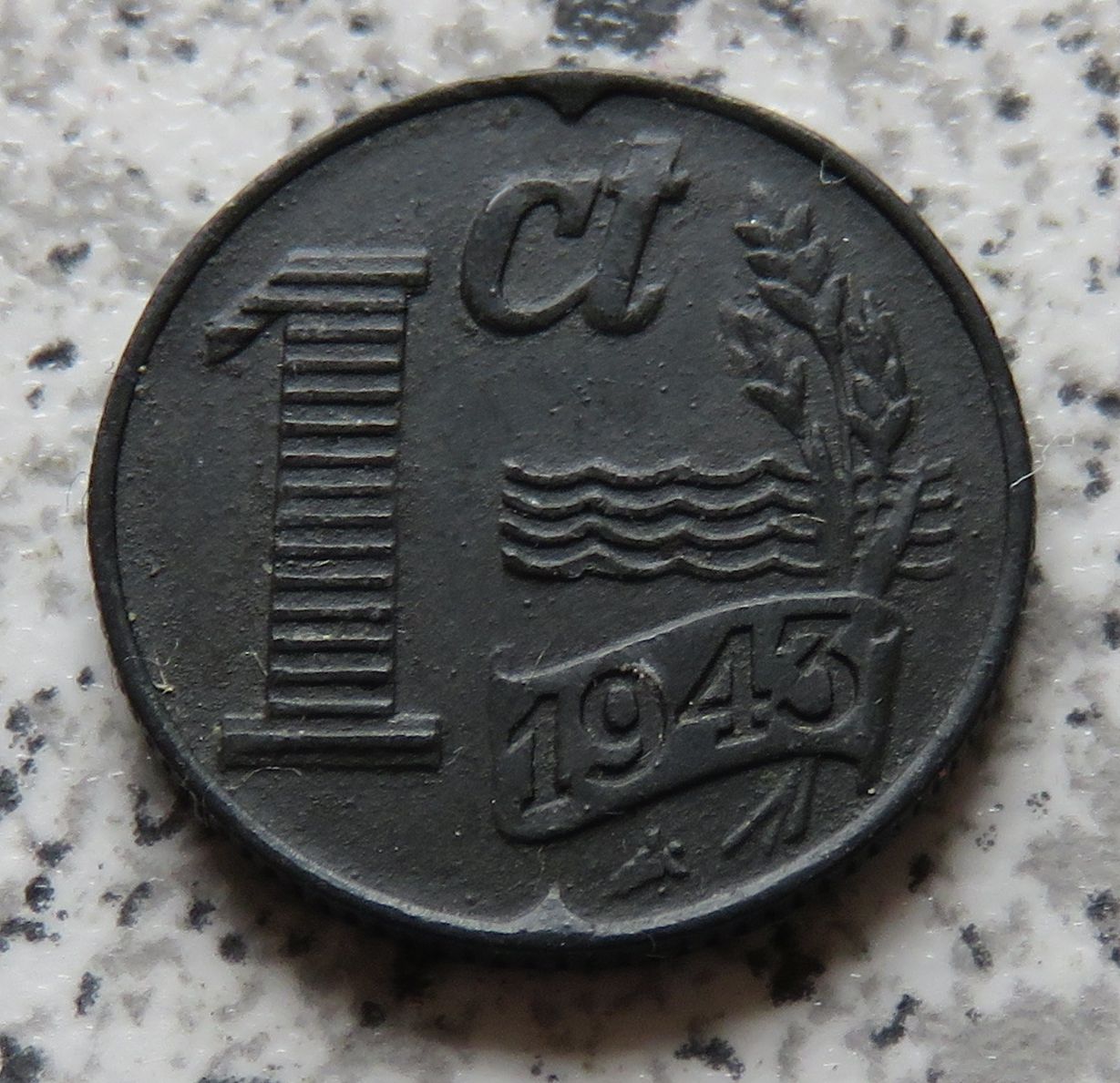  Niederlande 1 Cent 1943   