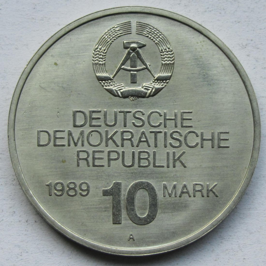  DDR: 10 Mark RGW 1989   