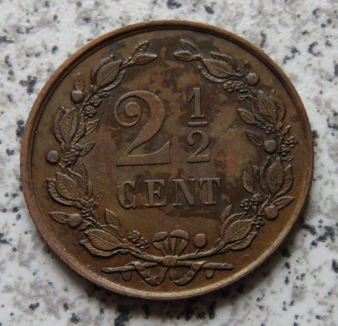  Niederlande 2,5 Cent 1880 / Niederlande 2 1/2 Cent 1880   