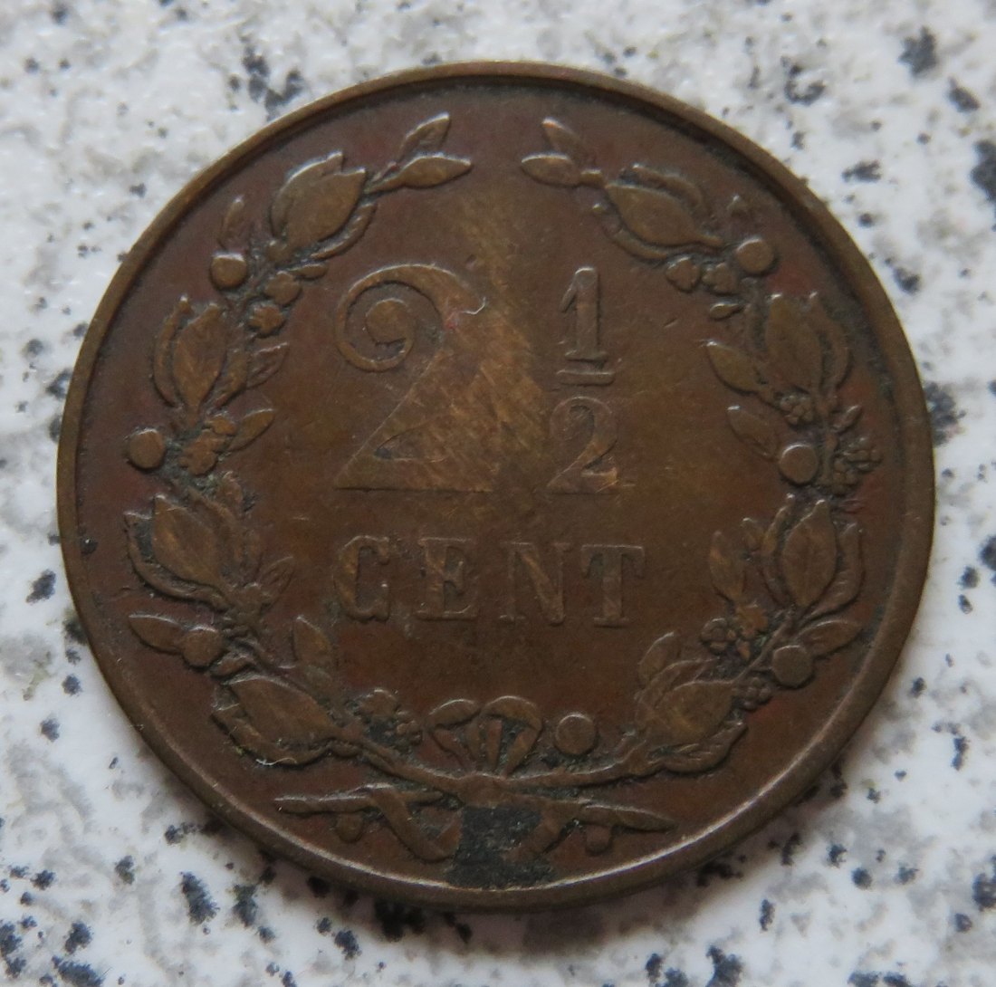  Niederlande 2,5 Cent 1881 / Niederlande 2 1/2 Cent 1881   