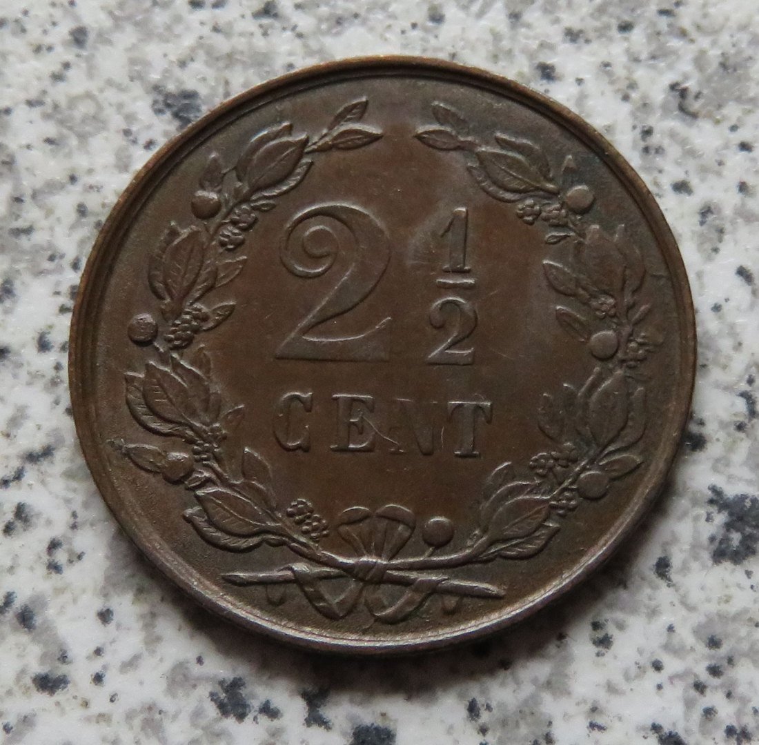  Niederlande 2,5 Cent 1884 / Niederlande 2 1/2 Cent 1884   