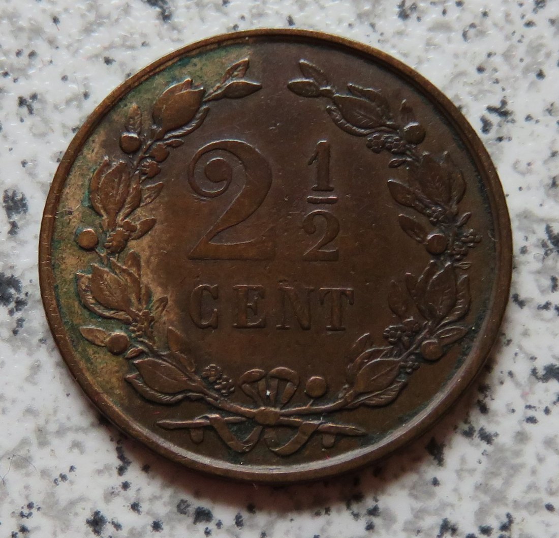  Niederlande 2,5 Cent 1884 / Niederlande 2 1/2 Cent 1884   