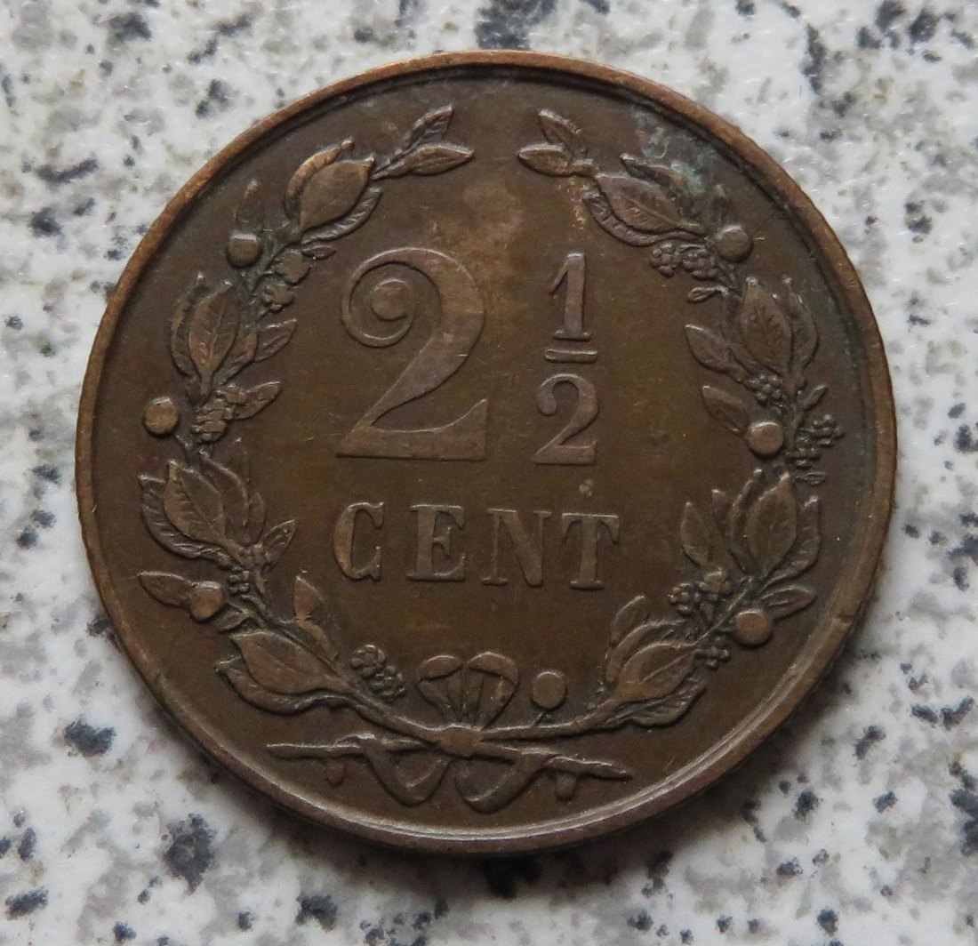  Niederlande 2,5 Cent 1886 / Niederlande 2 1/2 Cent 1886   