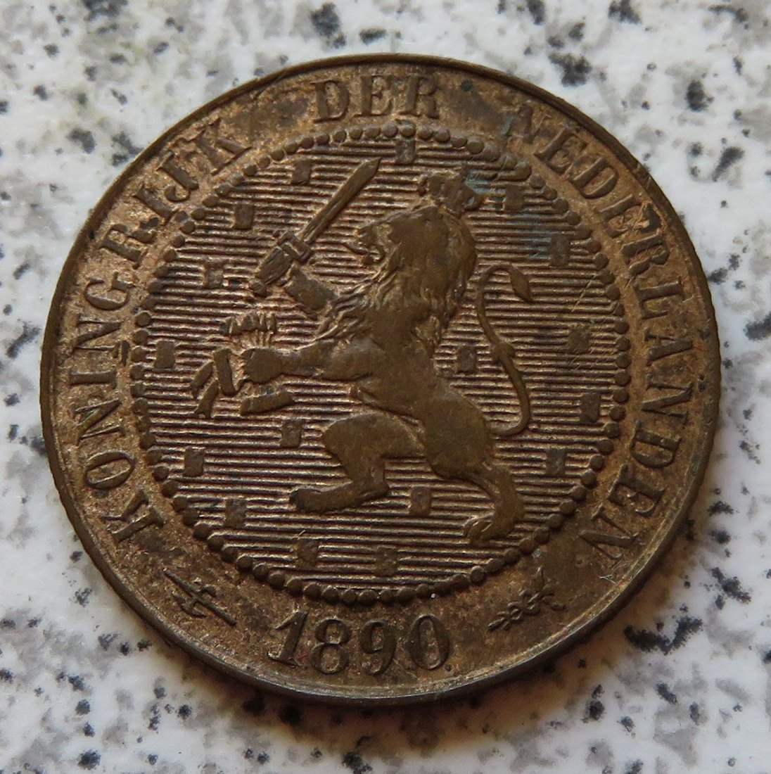  Niederlande 2,5 Cent 1890 / Niederlande 2 1/2 Cent 1890   