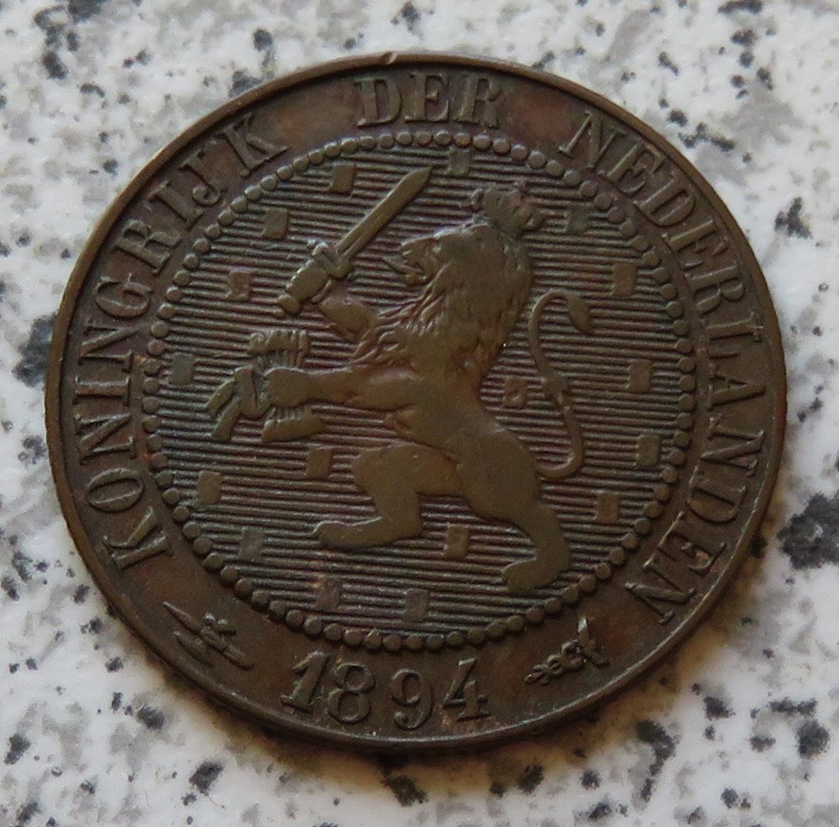  Niederlande 2,5 Cent 1894 / Niederlande 2 1/2 Cent 1894   