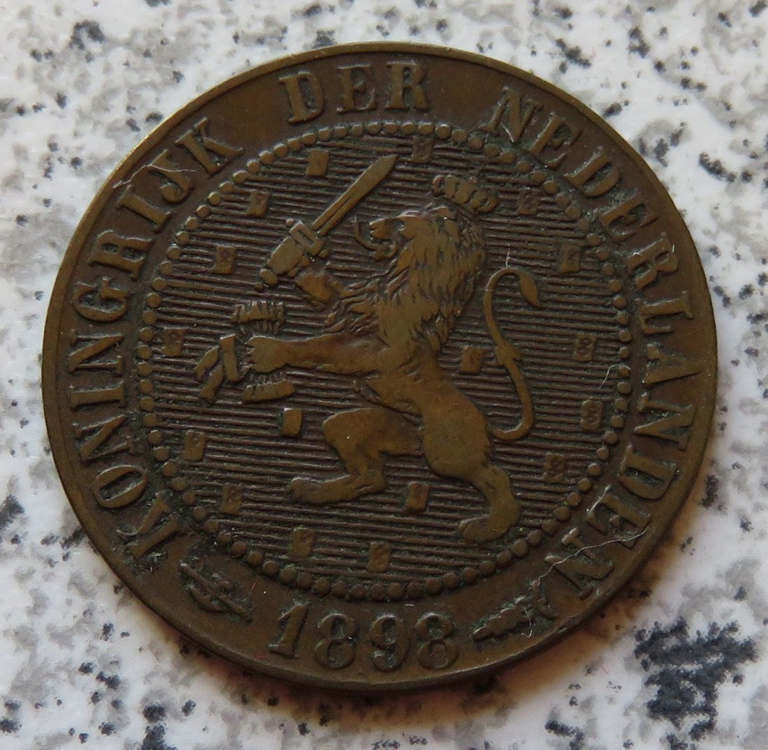  Niederlande 2,5 Cent 1898 / Niederlande 2 1/2 Cent 1898   