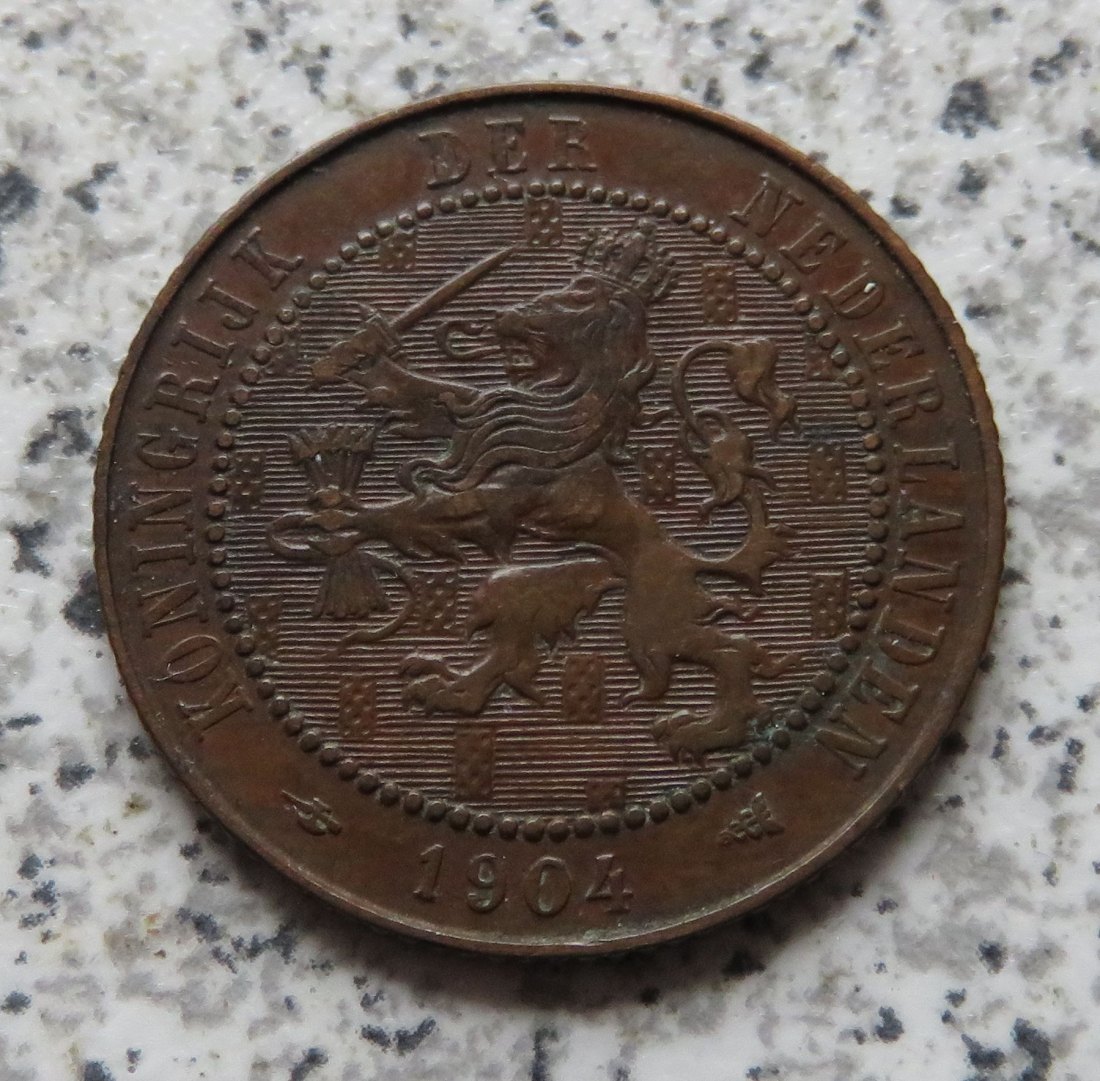  Niederlande 2,5 Cent 1904 / Niederlande 2 1/2 Cent 1904   