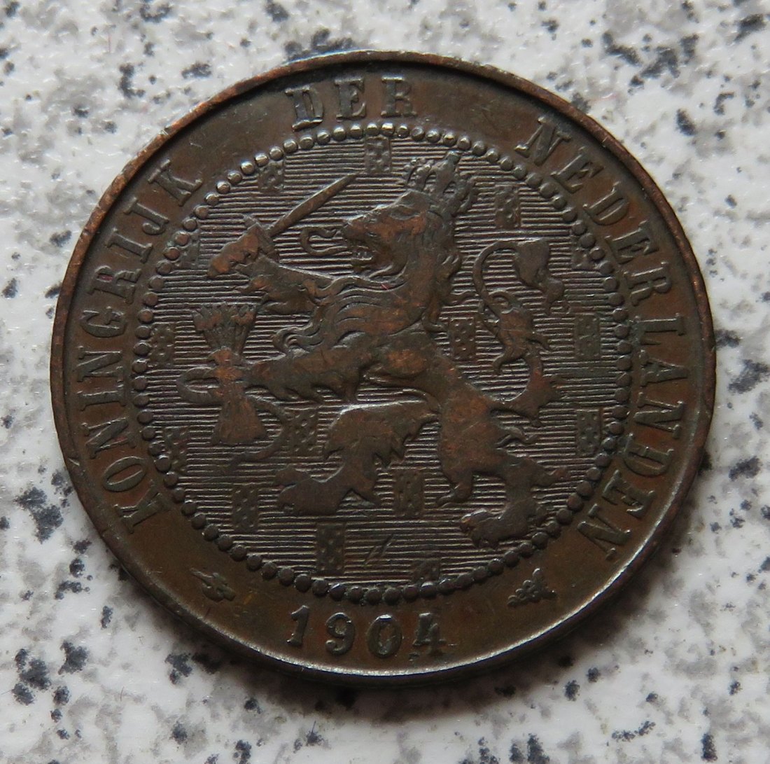  Niederlande 2,5 Cent 1904 / Niederlande 2 1/2 Cent 1904   