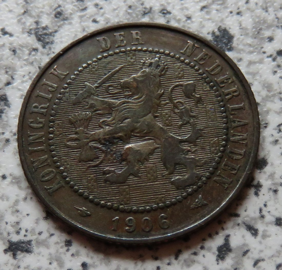  Niederlande 2,5 Cent 1906 / Niederlande 2 1/2 Cent 1906   