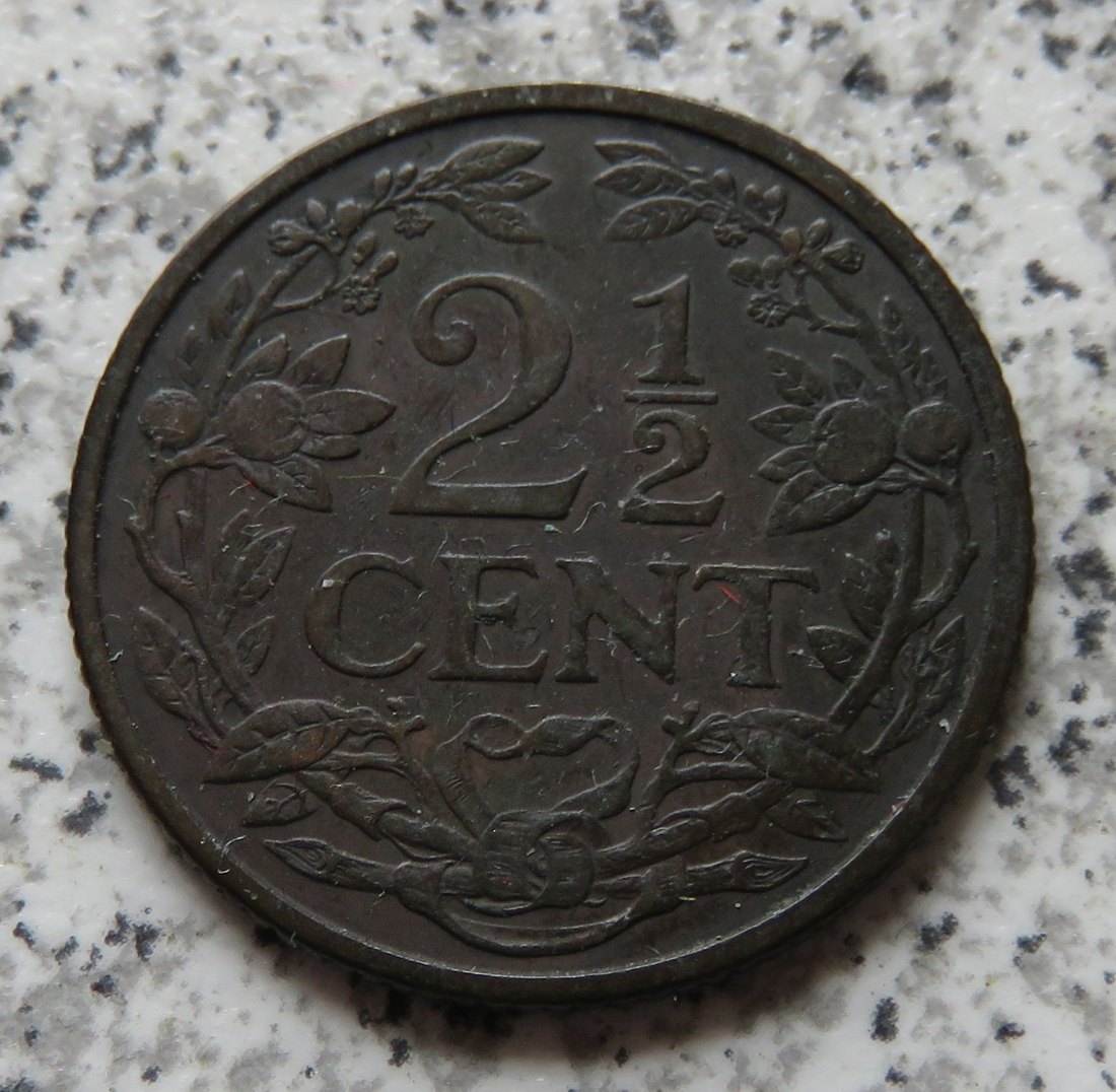  Niederlande 2,5 Cent 1912 / Niederlande 2 1/2 Cent 1912   