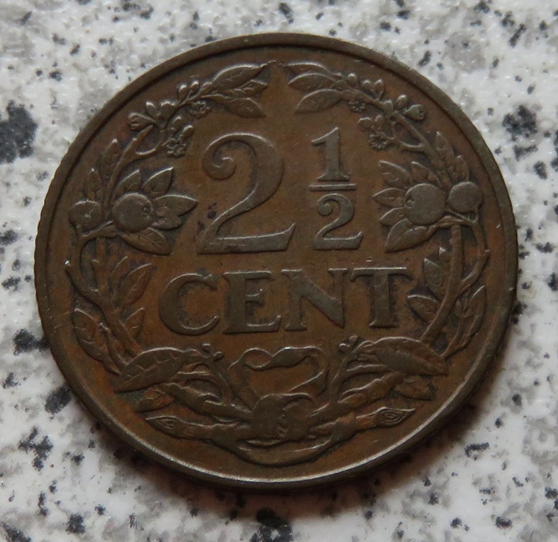  Niederlande 2,5 Cent 1913 / Niederlande 2 1/2 Cent 1913   