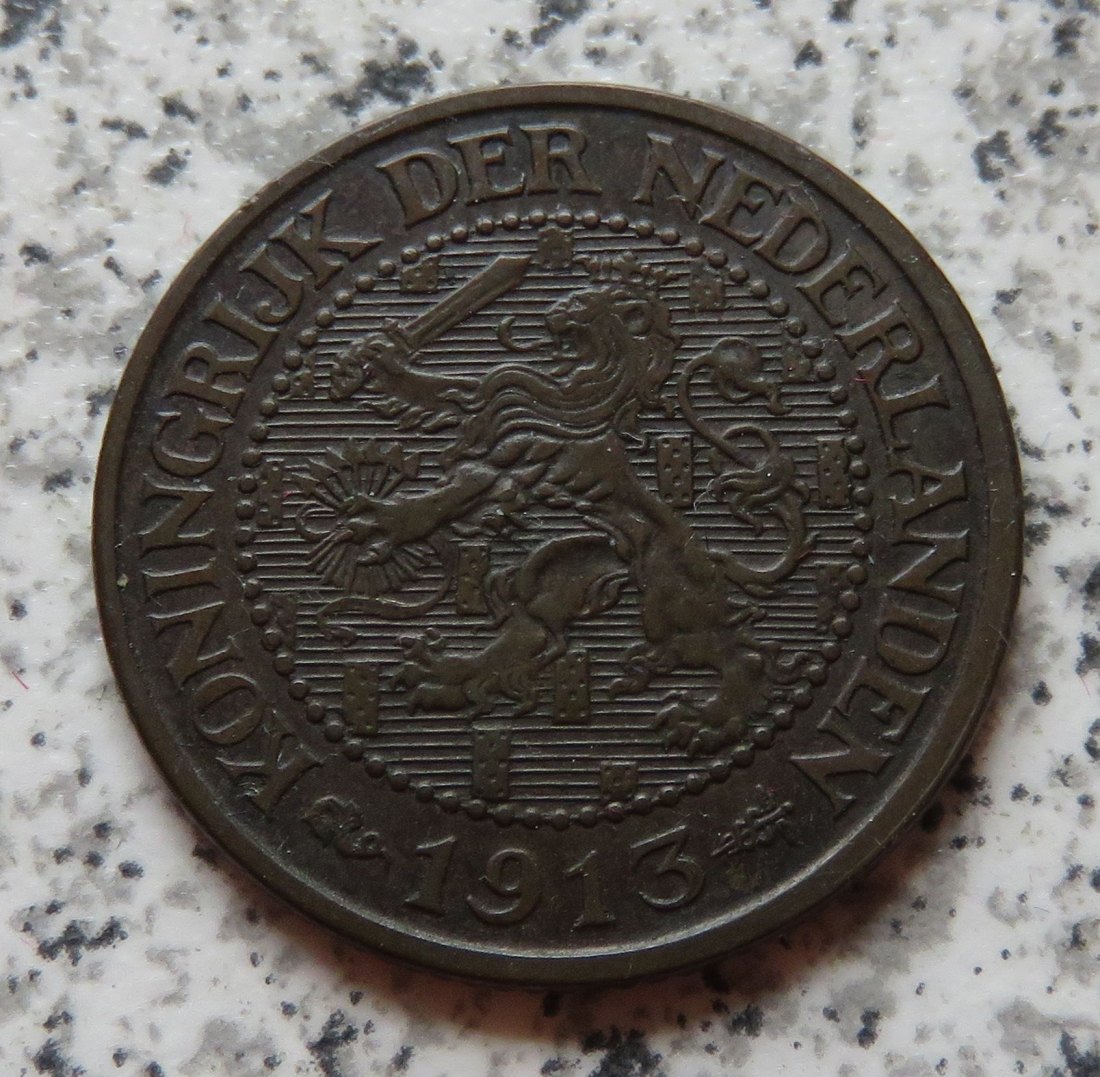  Niederlande 2,5 Cent 1913 / Niederlande 2 1/2 Cent 1913   