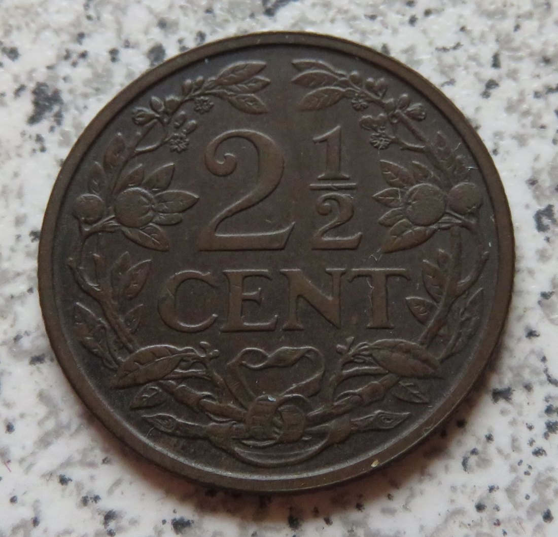  Niederlande 2,5 Cent 1913 / Niederlande 2 1/2 Cent 1913   