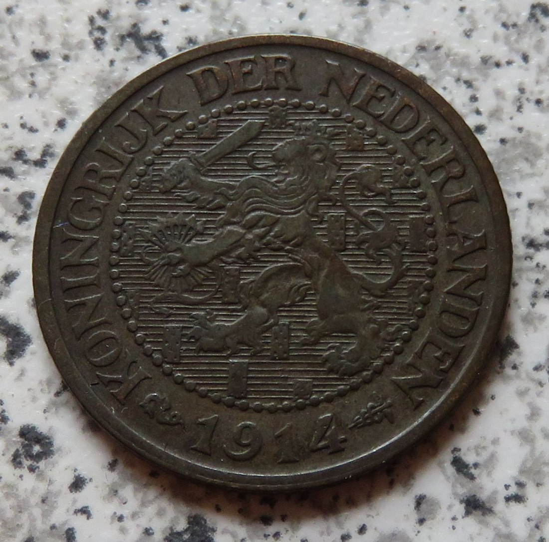  Niederlande 2,5 Cent 1914 / Niederlande 2 1/2 Cent 1914   