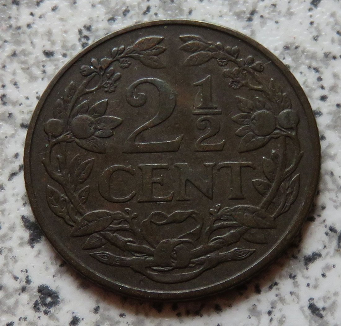  Niederlande 2,5 Cent 1914 / Niederlande 2 1/2 Cent 1914   