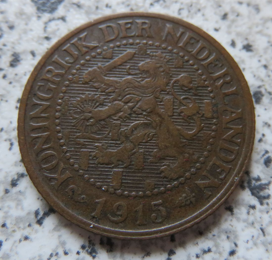  Niederlande 2,5 Cent 1915 / Niederlande 2 1/2 Cent 1915   