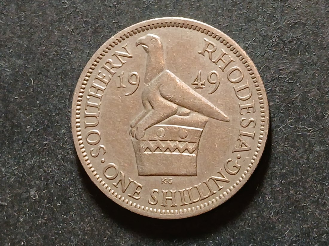  Southern Rhodesia - 1 Shilling 1949   