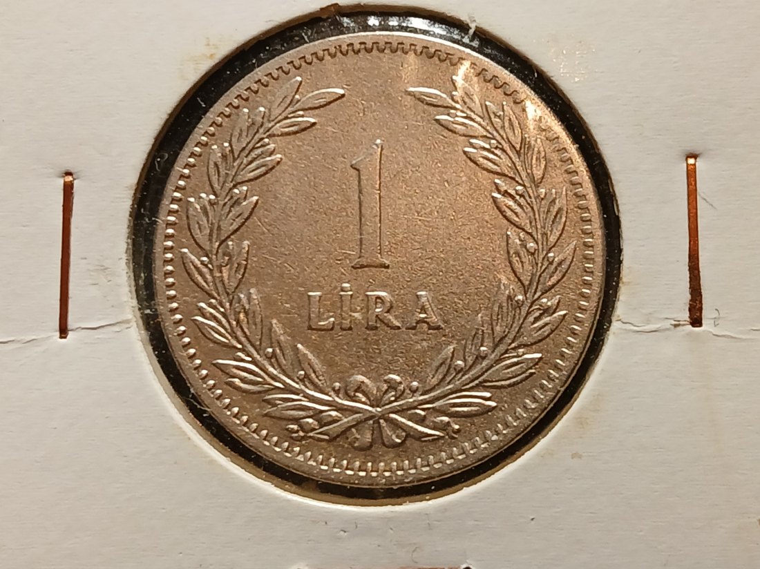  Turkey - 1 Lira 1947   