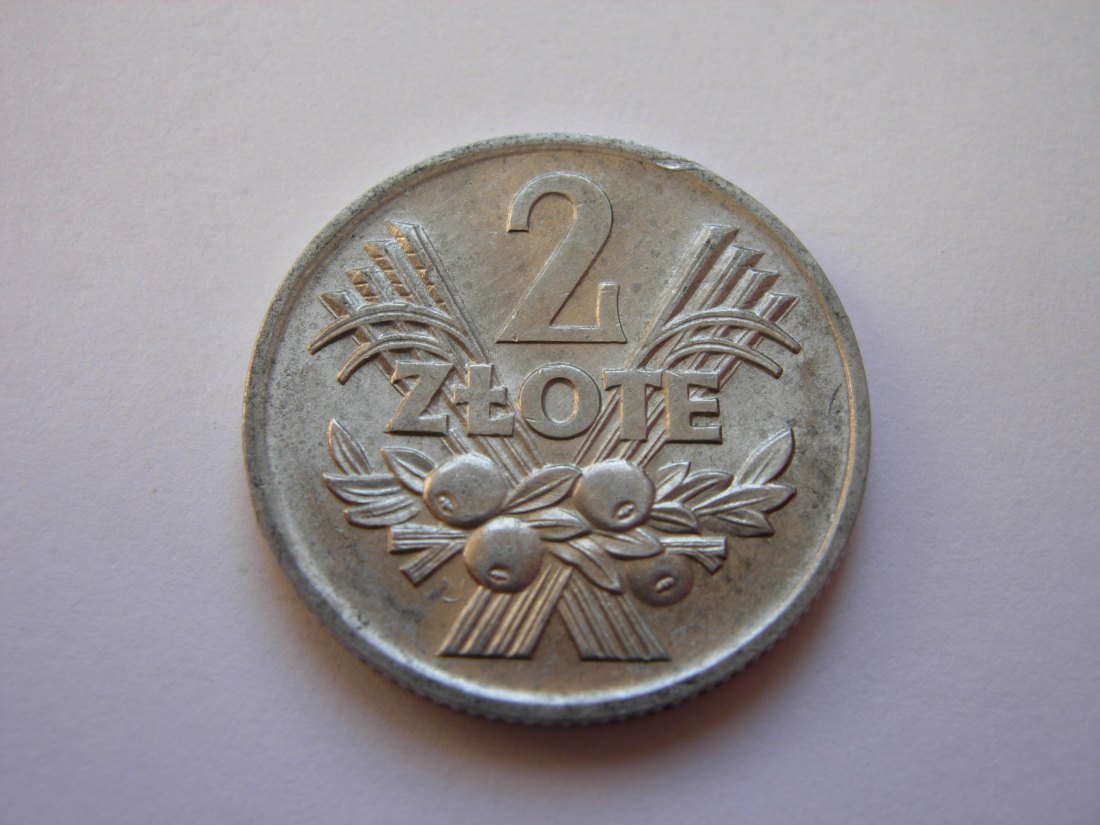  2 Zlote 1974   