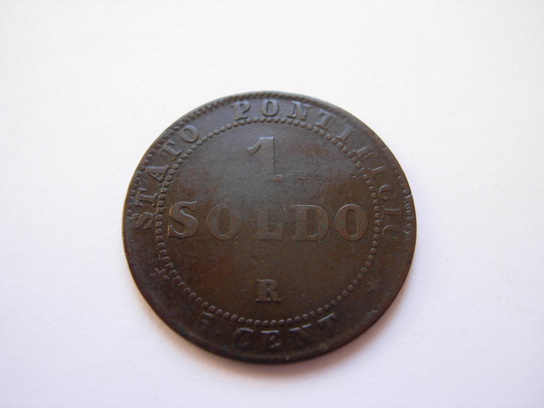  1 Soldo 1867   