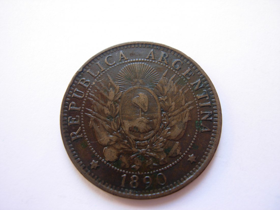  Dos Centavos 1890   