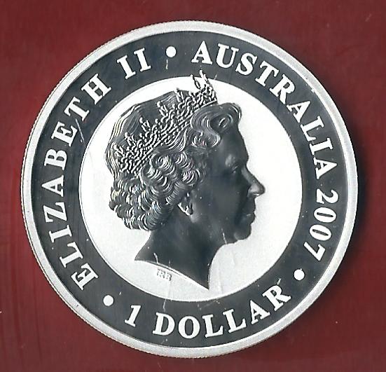  Australien 1 D. 2007 Koala 1 Oz Koblenzer Münzen Studio Koblenz Frank Maurer AH826   