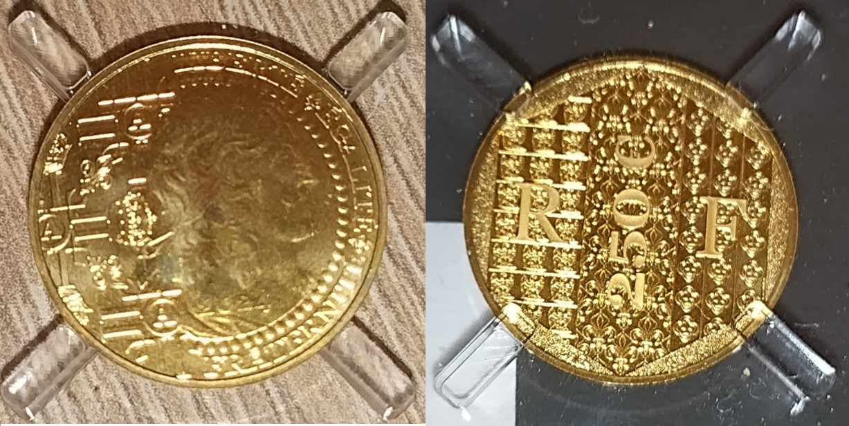  Frankreich 250 Euro Gold König Louis d'Or 2024   