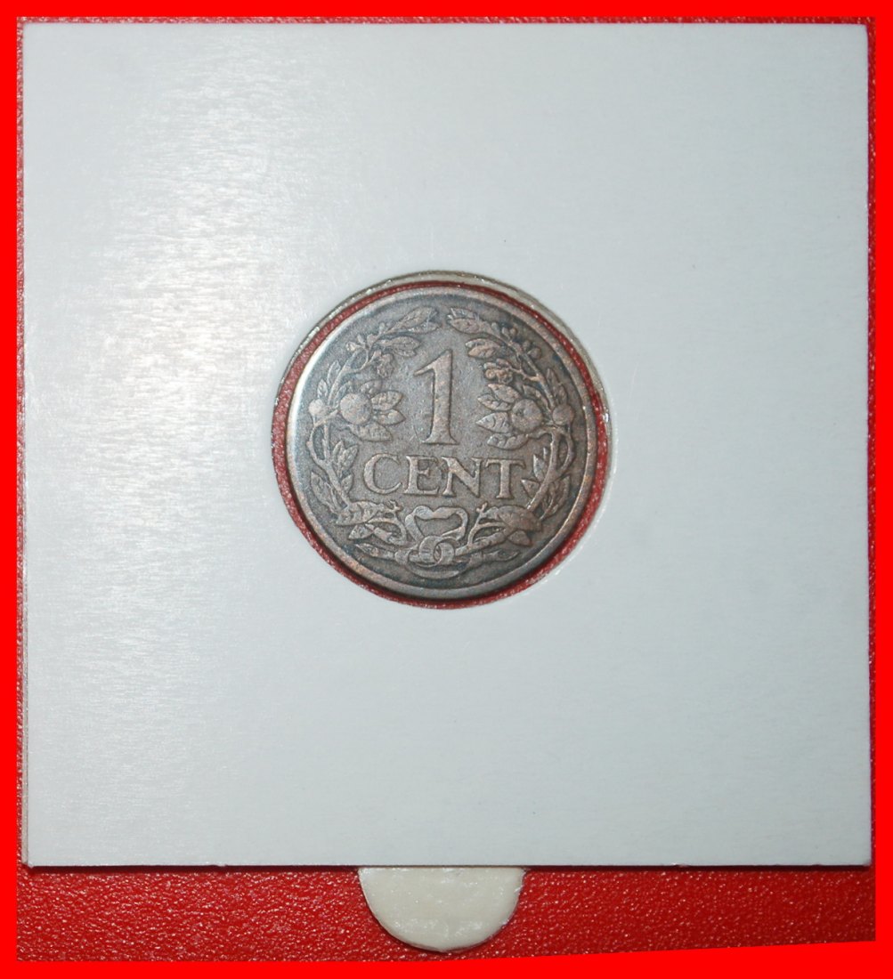  Ⰶ RAMPANT LÖWE (1913-1941): NIEDERLANDE★ 1 CENT 1922! WILHELMINA (1890-1948) PACKUNG★OHNE VORBEHALT!   