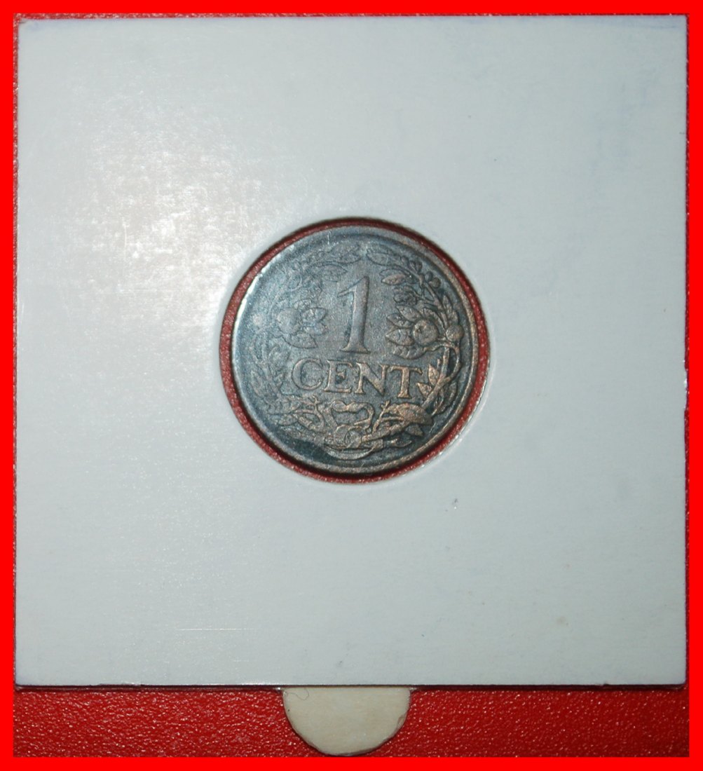  Ⰶ RAMPANT LION (1913-1941): NETHERLANDS ★ 1 CENT 1926! WILHELMINA (1890-1948) ★LOW START★NO RESERVE!   