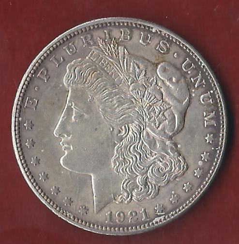  Morgan Dollar 1921 D Koblenzer Münzen Studio Koblenz Frank Maurer AH827   