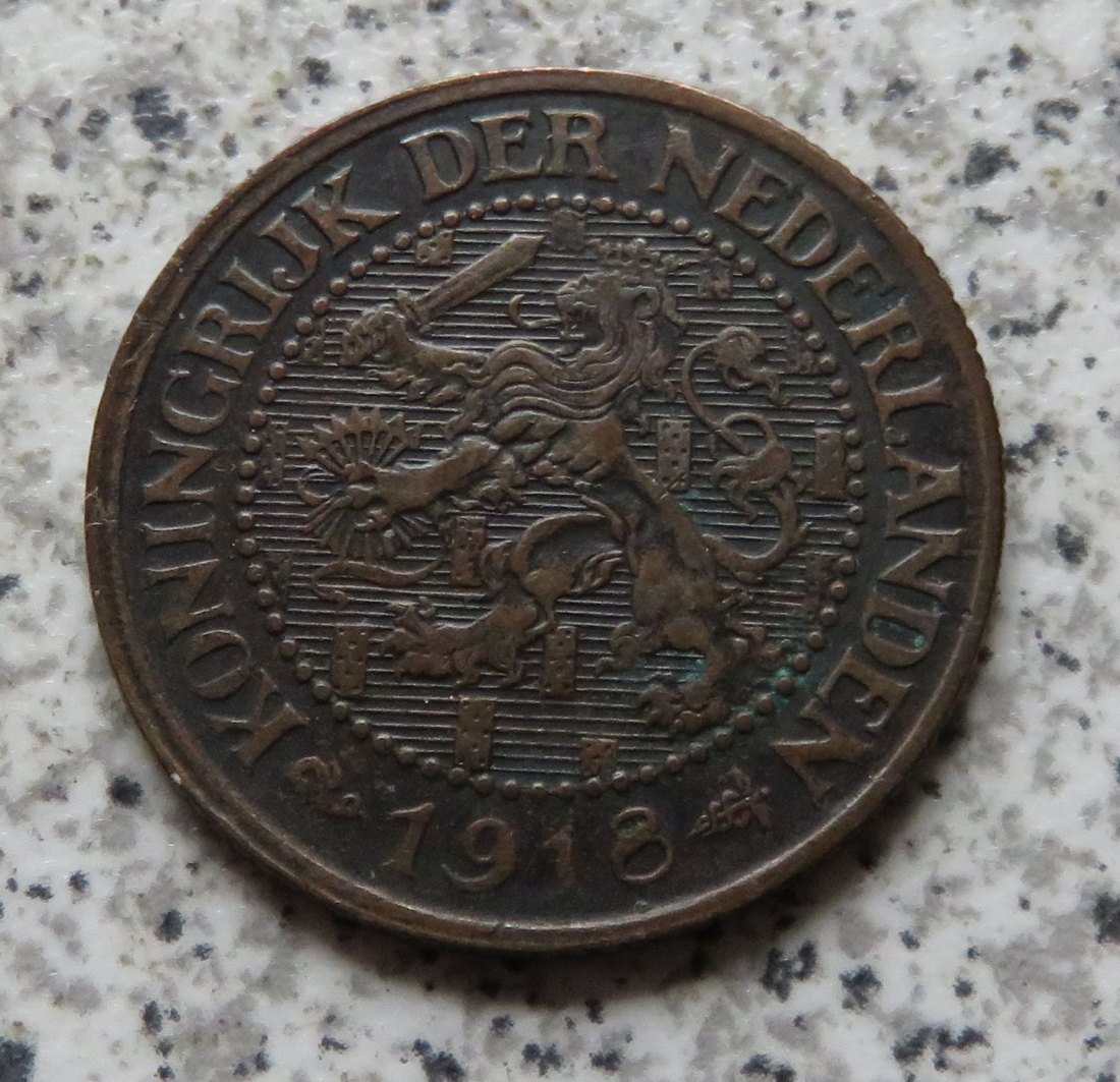  Niederlande 2,5 Cent 1918 / Niederlande 2 1/2 Cent 1918   