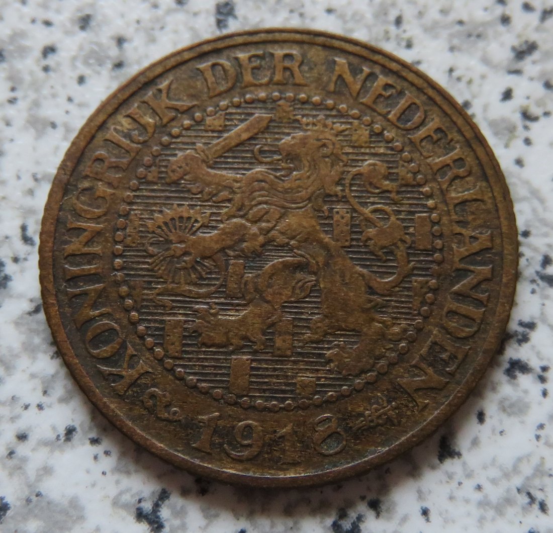  Niederlande 2,5 Cent 1918 / Niederlande 2 1/2 Cent 1918   