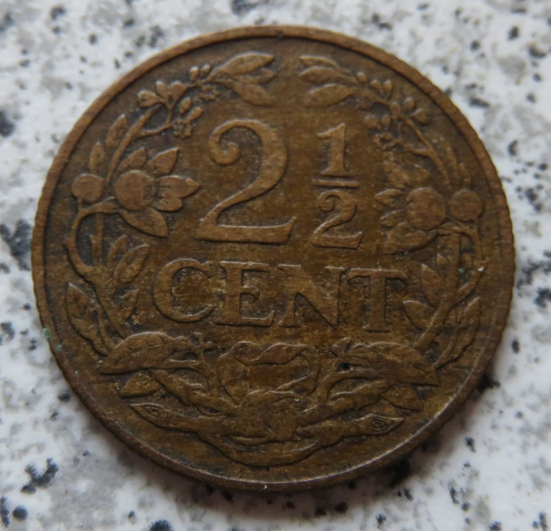  Niederlande 2,5 Cent 1918 / Niederlande 2 1/2 Cent 1918   