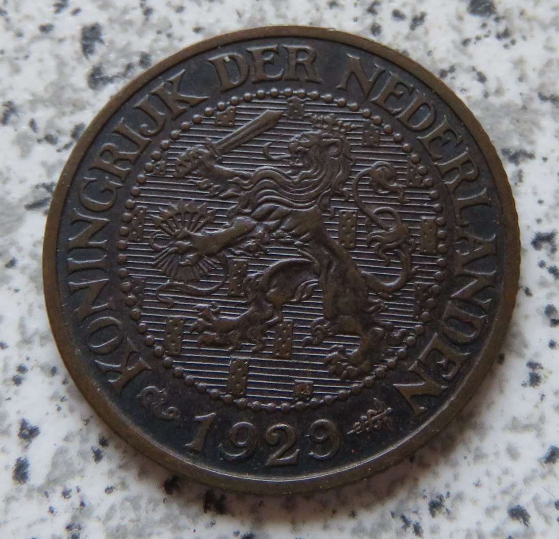  Niederlande 2,5 Cent 1929 / Niederlande 2 1/2 Cent 1929   