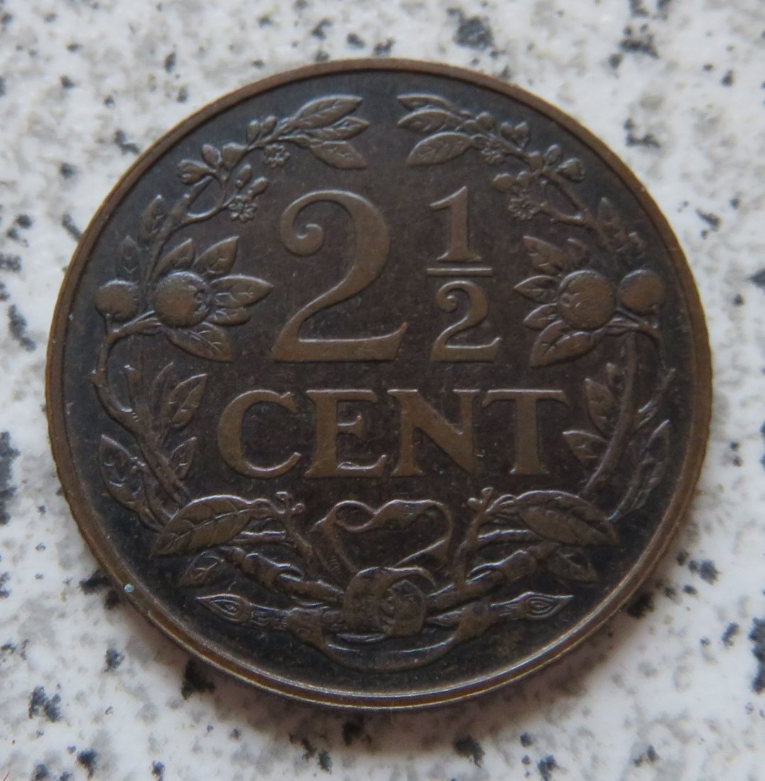  Niederlande 2,5 Cent 1929 / Niederlande 2 1/2 Cent 1929   