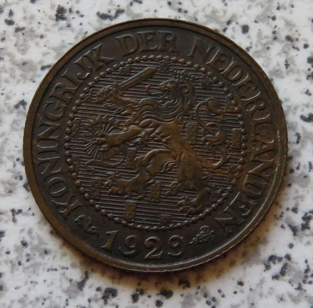  Niederlande 2,5 Cent 1929 / Niederlande 2 1/2 Cent 1929   