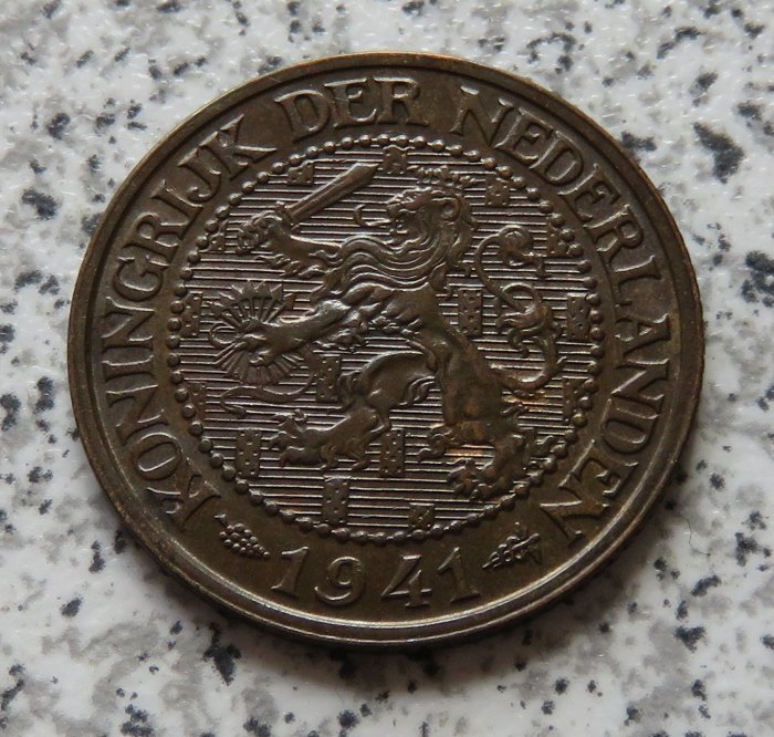  Niederlande 2,5 Cent 1941 / Niederlande 2 1/2 Cent 1941   