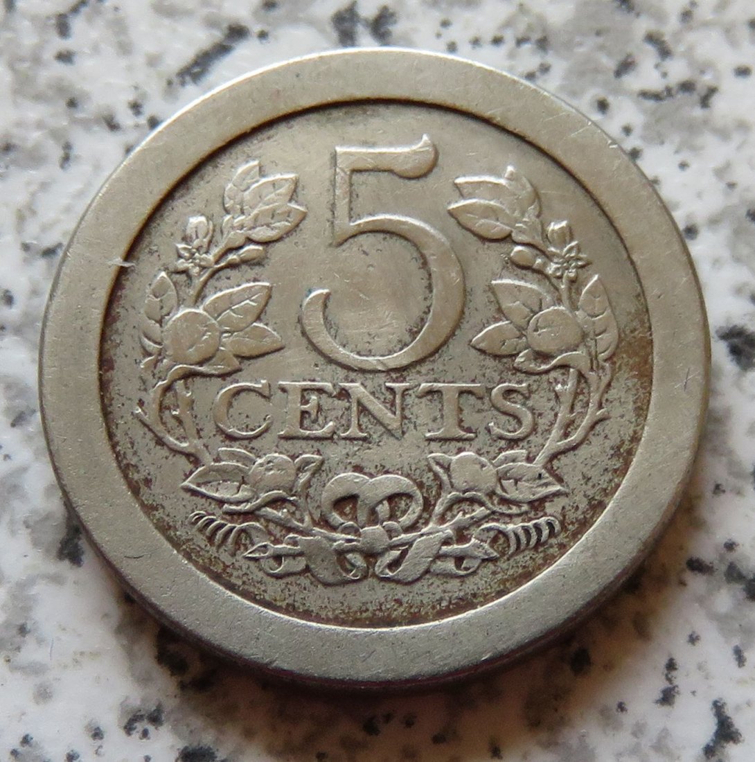  Niederlande 5 Cents 1907   