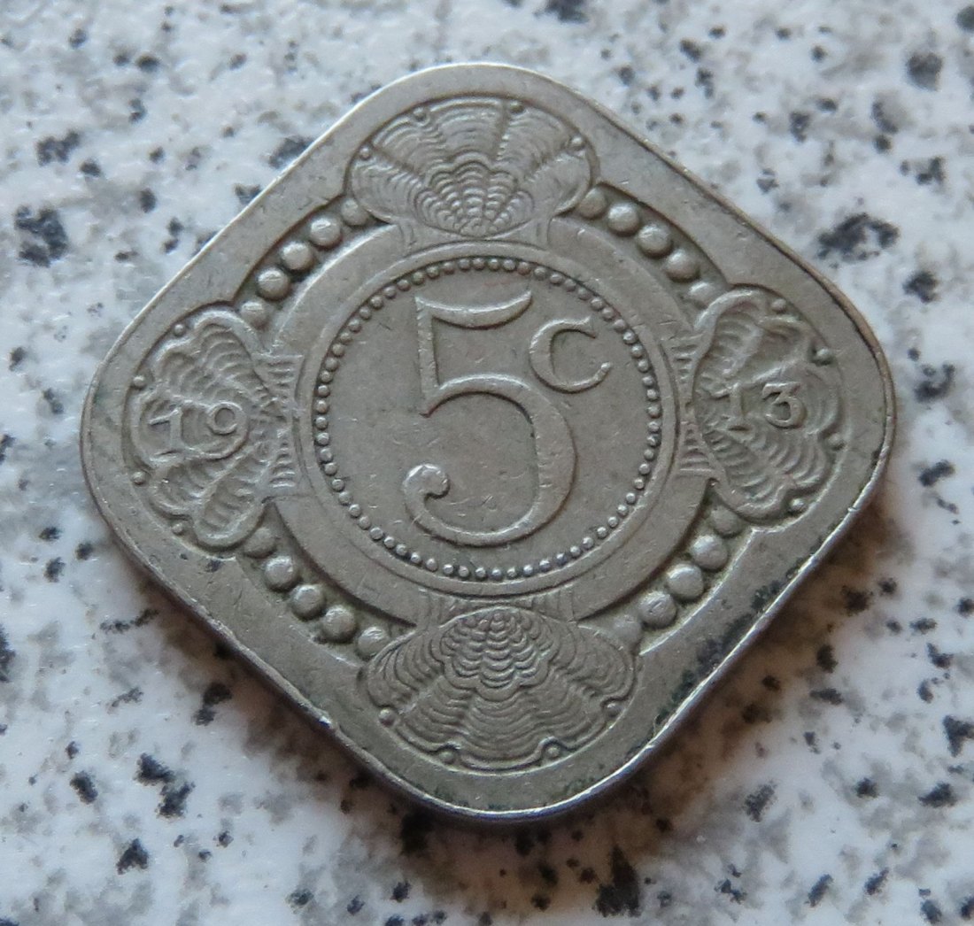  Niederlande 5 Cents 1913   