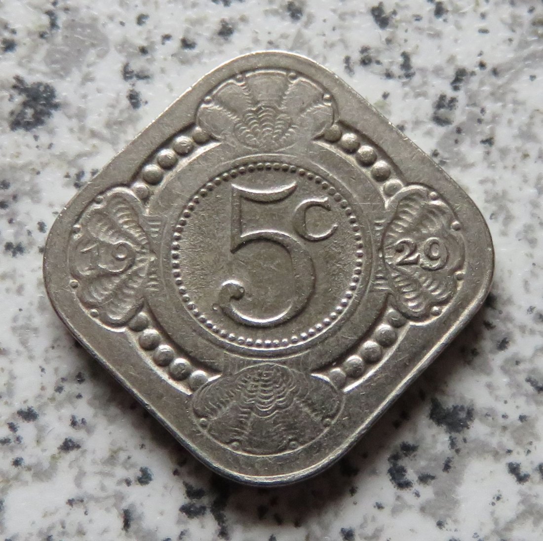  Niederlande 5 Cents 1929   