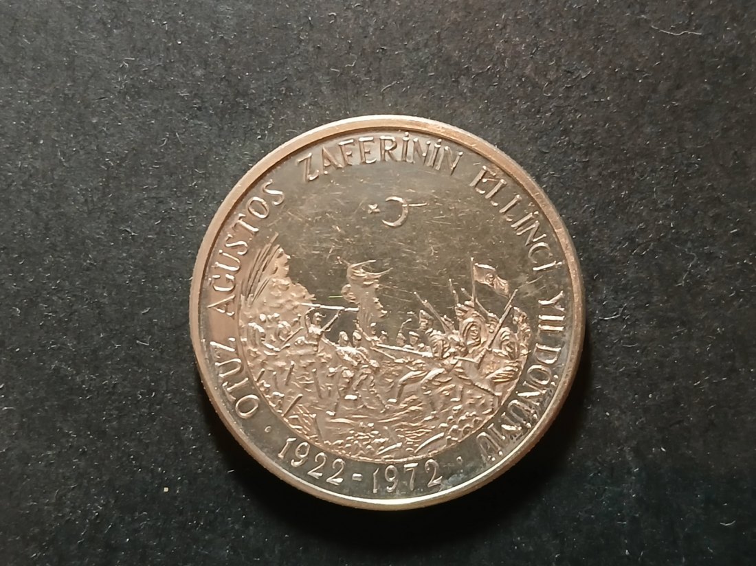  Turkey - 50 Lire 1972   