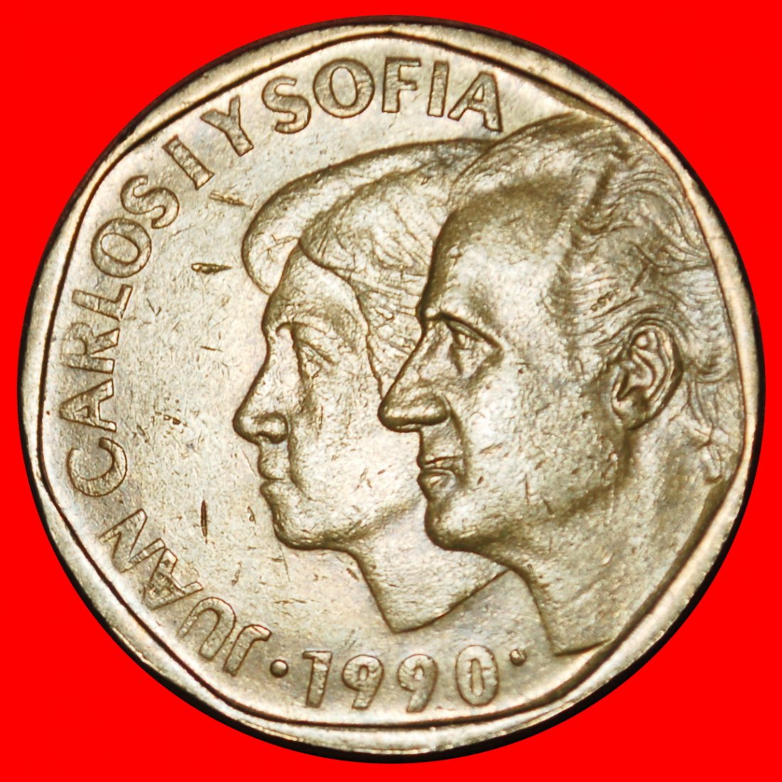  Ⰶ FIRST ISSUE 1987-1990:SPAIN★500 PESETAS 1990 ERROR★JUAN CARLOS I 1975-2014★LOW START ★ NO RESERVE!   