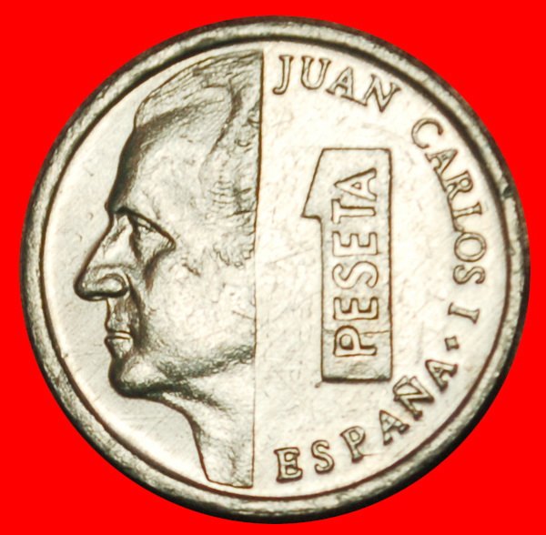  Ⰶ 3 CROWNS (1989-2001): SPAIN★1 PESETA 1997 ERROR! JUAN CARLOS I (1975-2014)★LOW START ★ NO RESERVE!   