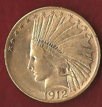  10 Dollar USA Indianer 1911 Gold Koblenzer Münzen Studio Koblenz Frank Maurer AH850   