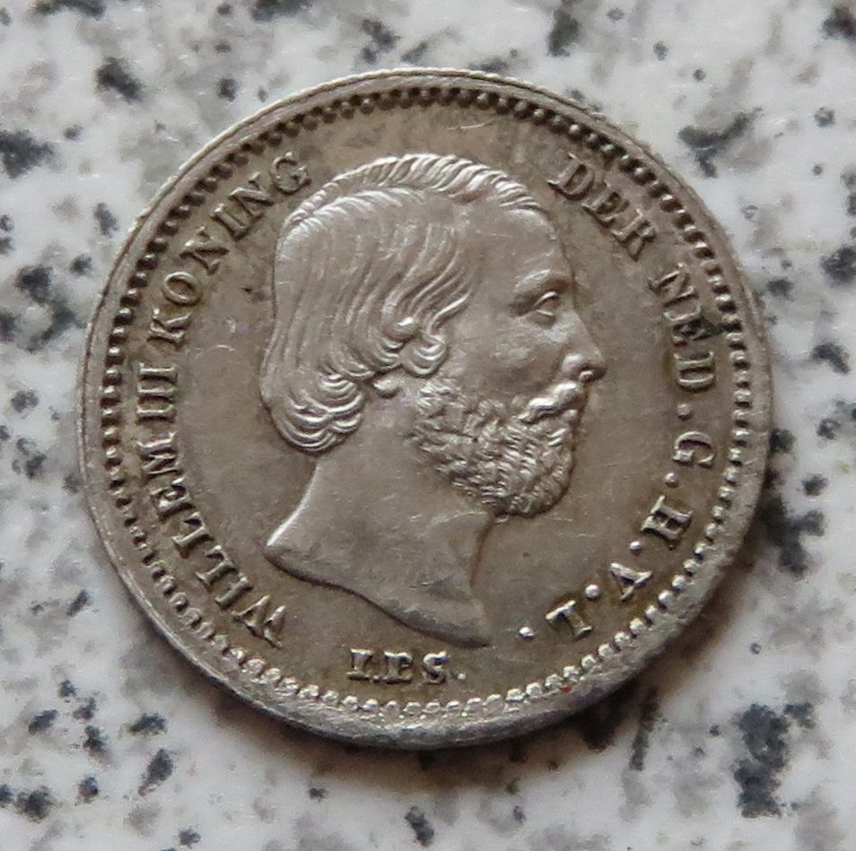  Niederlande 5 Cents 1850   