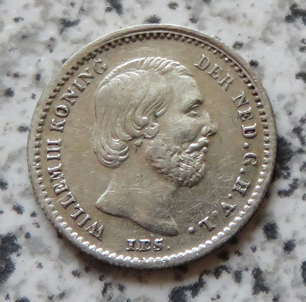  Niederlande 5 Cents 1863   