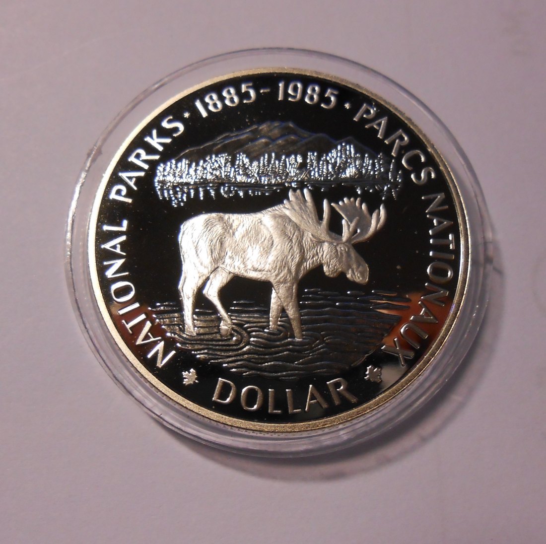  16. Kanada 1 Dollar 1985 KM# 143, Silber 500,  Sammlermünze   