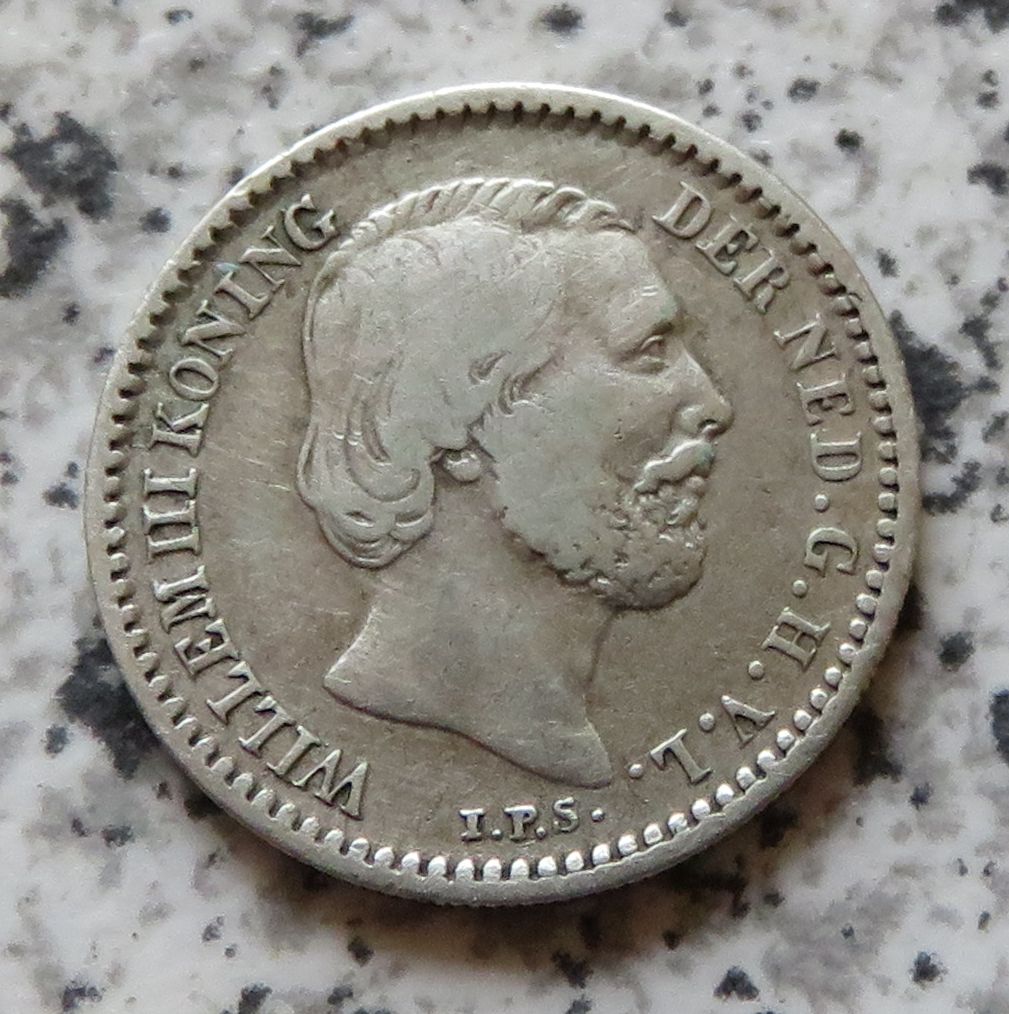  Niederlande 10 Cents 1862   