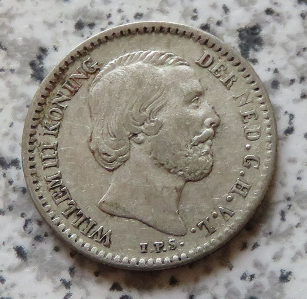  Niederlande 10 Cents 1874   